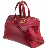 Fendi Red Leather Chameleon Bag