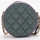 CHANEL Iridescent Mermaid Circle Chain Crossbody