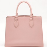 LOUIS VUITTON Lockme Leather Handbag In Baby Pink