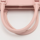 LOUIS VUITTON Lockme Leather Handbag In Baby Pink