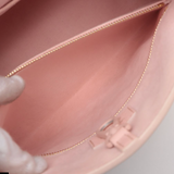 LOUIS VUITTON Lockme Leather Handbag In Baby Pink