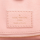 LOUIS VUITTON Lockme Leather Handbag In Baby Pink