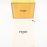 Fendi Limited Edition Rare FENDI X SARAH COLEMAN Glazed Fabric Enamel Small FF Vertigo Baguette Cyber Blue