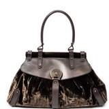 Fendi Magic Top Handle Bag Zucca Velvet